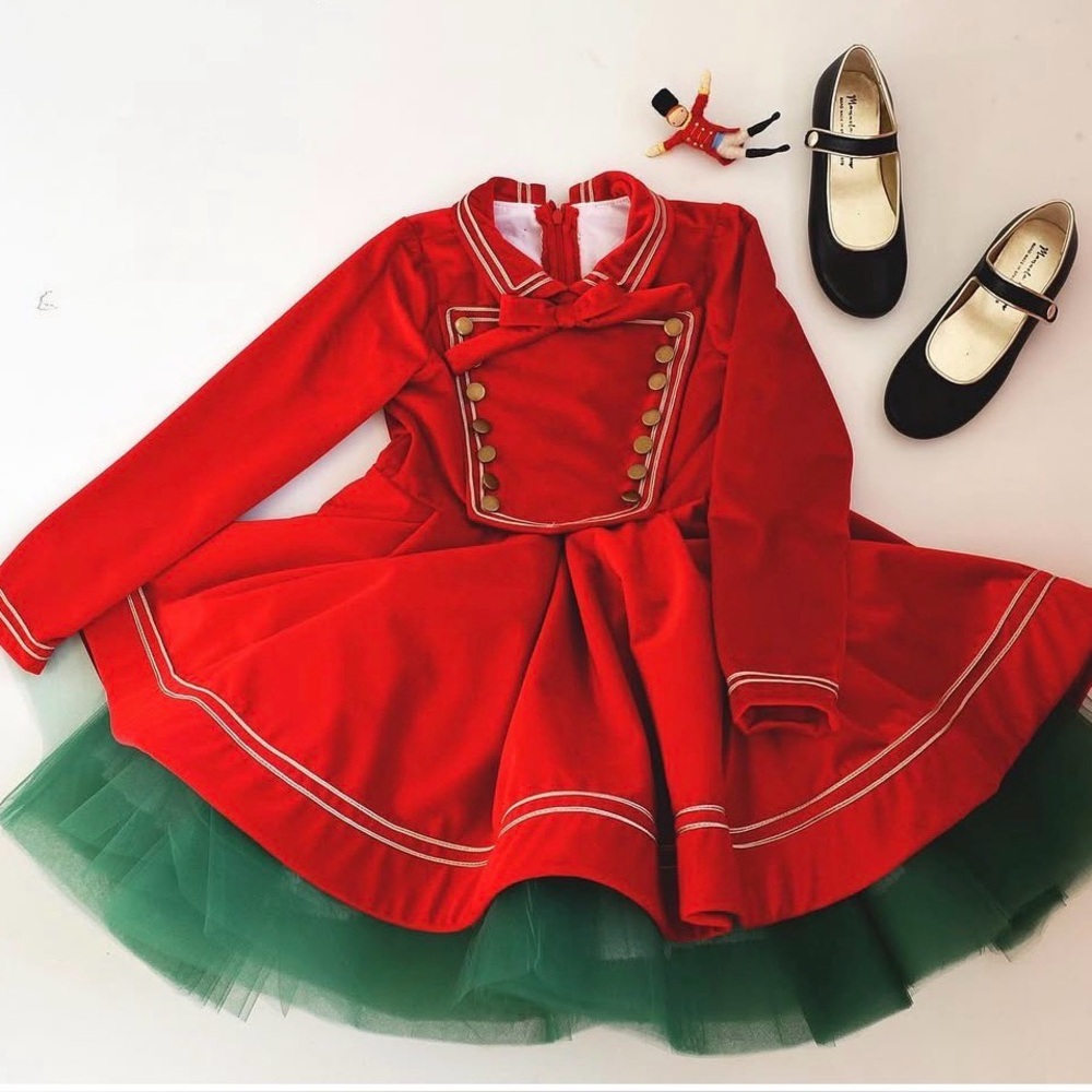 The Nutcracker Dress and Vest Matching Set